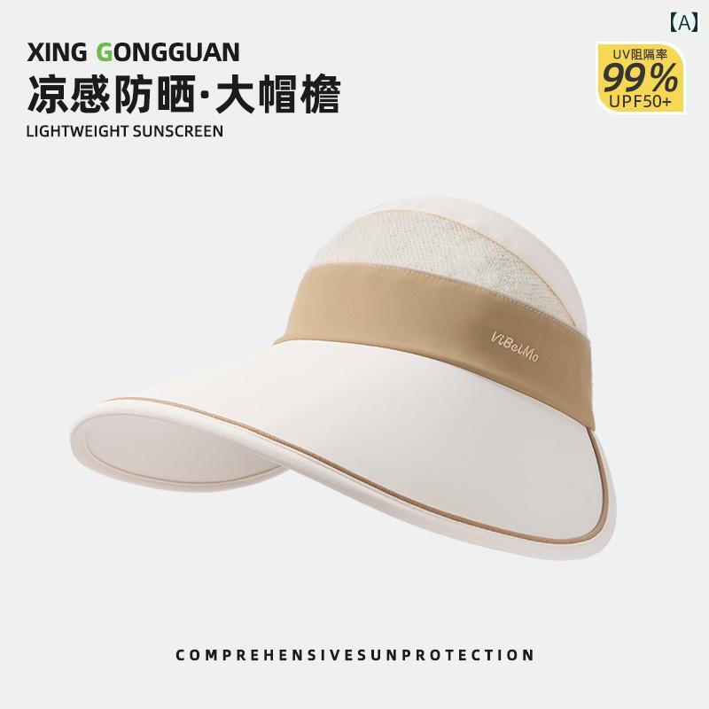 帽子 レディース サンハット UVカット機能付きの日よけ帽子。顔小さく見えて通気性抜群で夏のアウトド..
