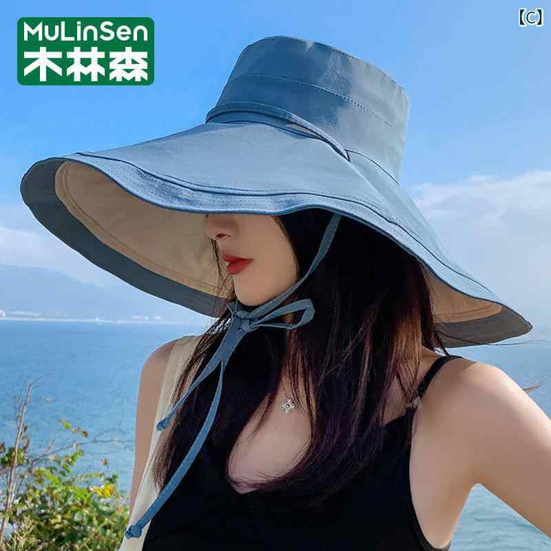 帽子 UVカット サンハット Mulen 帽子 レディース 夏用 サンハット 日焼け防止 漁...