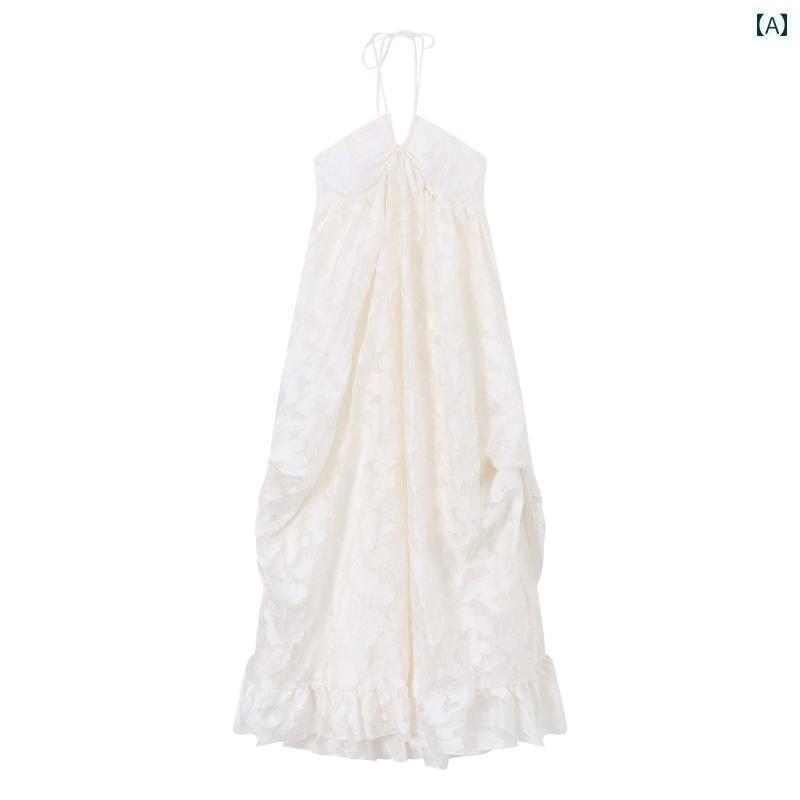 ホルターネック レディース トップス ホルターネック レディース トップス 海辺の 休日 スタイル 背中..