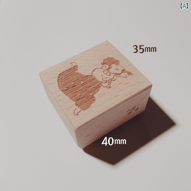 おもちゃ ホビー おもちゃ ホビー 山の 裏庭 | 晩春 木製 ノート スタンプ 春の リースの フェアリー ..