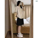 ショートパンツ ハーフパンツ アメカジ スポーツ ショーツ レディース 夏 ゆったり ハイウエスト 細身 ストレート ワイド レッグ 5点 パンツ ブラック ...