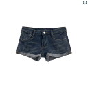 ショートパンツ ハーフパンツ ホット 女性用 デニムショートパンツ 2024 夏 ホット ガール アメリカン レトロ ヒップ ローウエスト スリム ショート ...