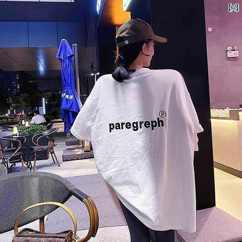 　レディース　Tシャツ　半袖 アメリカン レトロ 300 ジン 大きいサイズ ヘビー 刺繍 半袖 Tシャツ 夏 ..