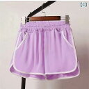 レディース ショート パンツ  冷感 ワイド レッグ パンツ ショート レディース 夏 薄手 ゆったり スリム ハイウエスト 大きいサイズ カジュアル ショッ...