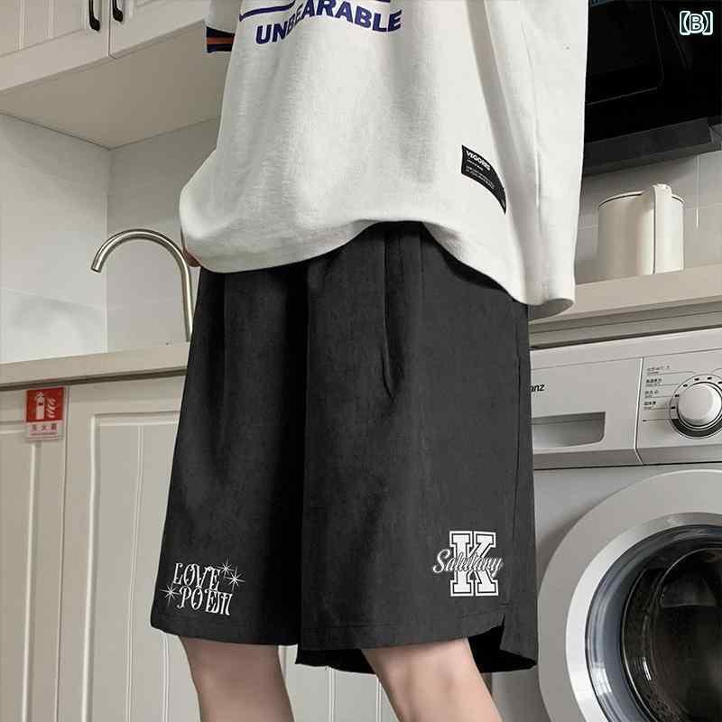 　ショート　ハーフ　パンツ　 アメリカン レトロ スポーツ ショーツ メンズ 夏 20...