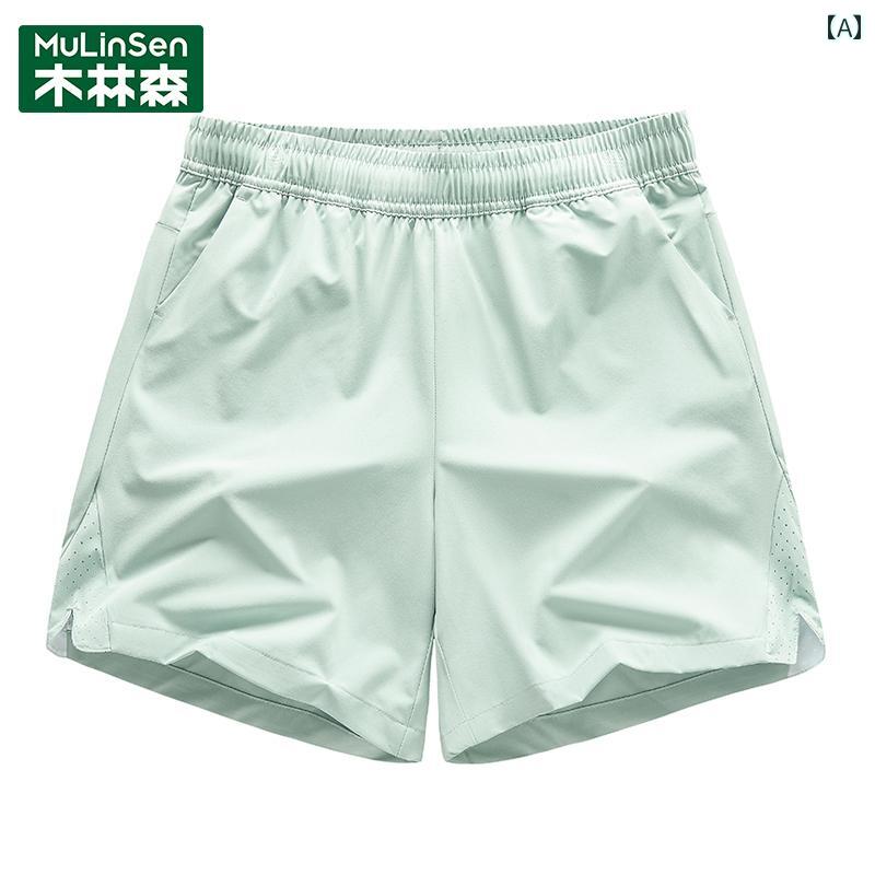 　ショート　ハーフ　パンツ　 ムリ ンセン 冷感 速乾 ショート パンツ レディース 2025 夏 ゆったり ..