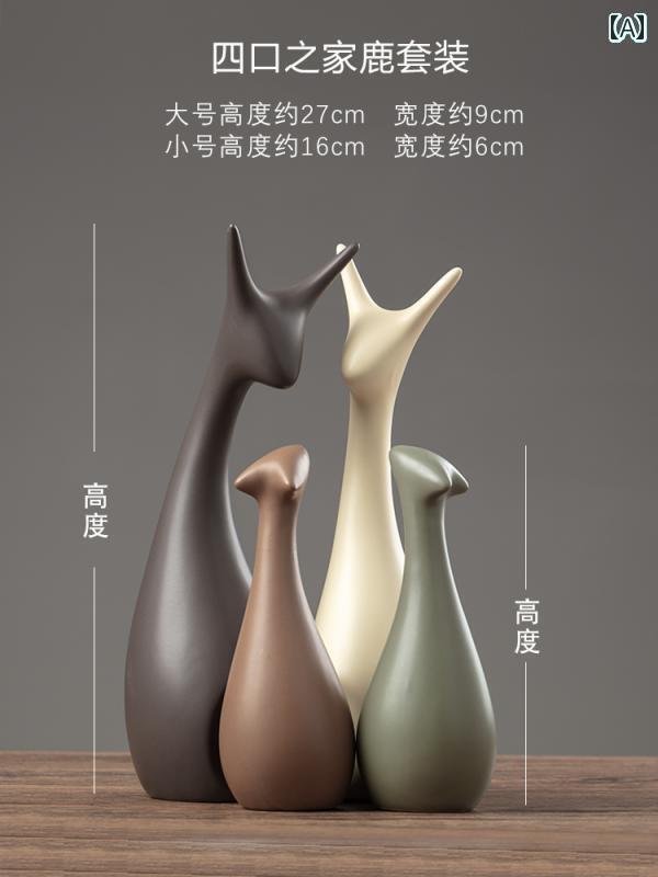 　ホビー　雑貨　装飾品 小さい 装飾品家の 装飾 リビング ルーム テレビ ガラス ワイン キャビネット オフィス ポーチ ハイエンド ライト 高級 鹿