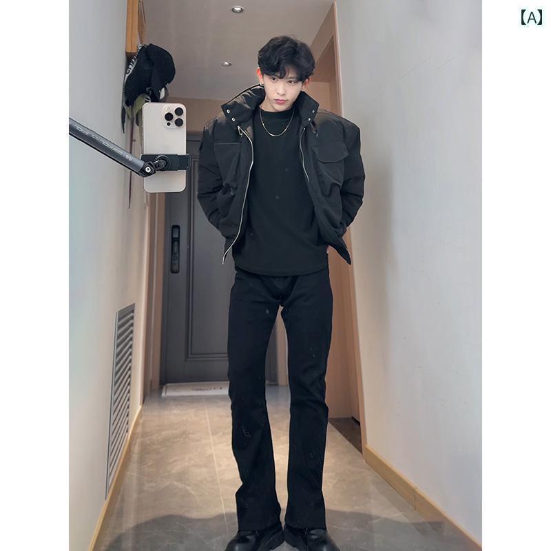 　ジャケット　パーカー　メンズ　シンプル ボン バー アメリカン フライト ジャケット メンズ 春秋 ス..