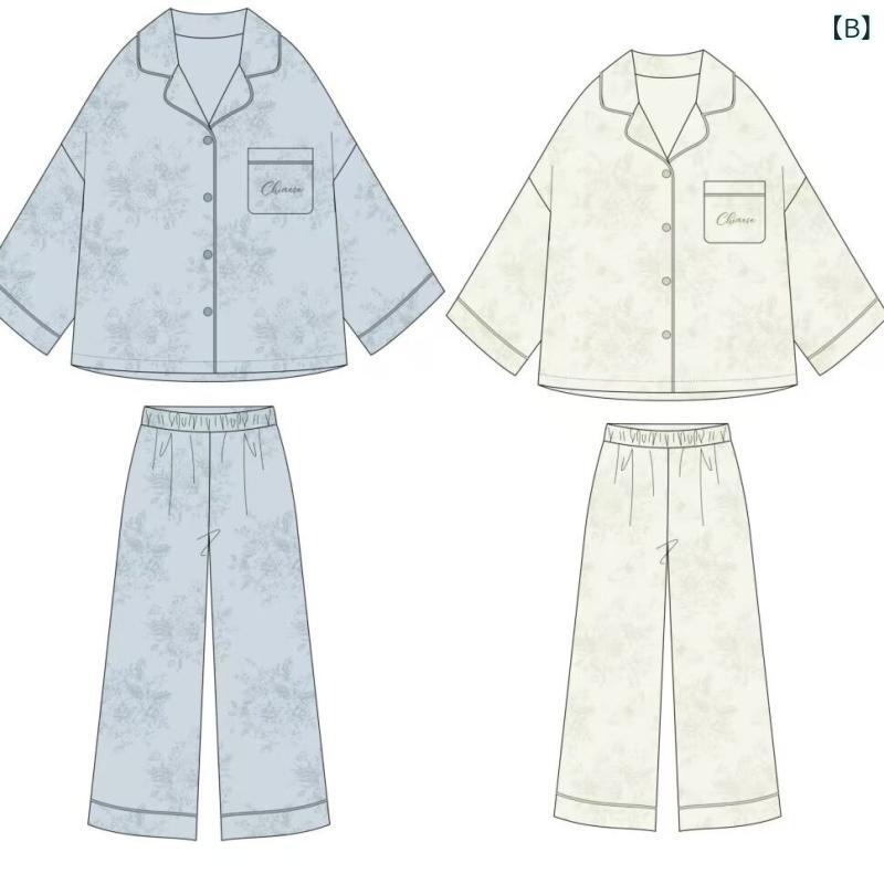 パジャマ レディース 上下 リリーの カップル...の紹介画像2