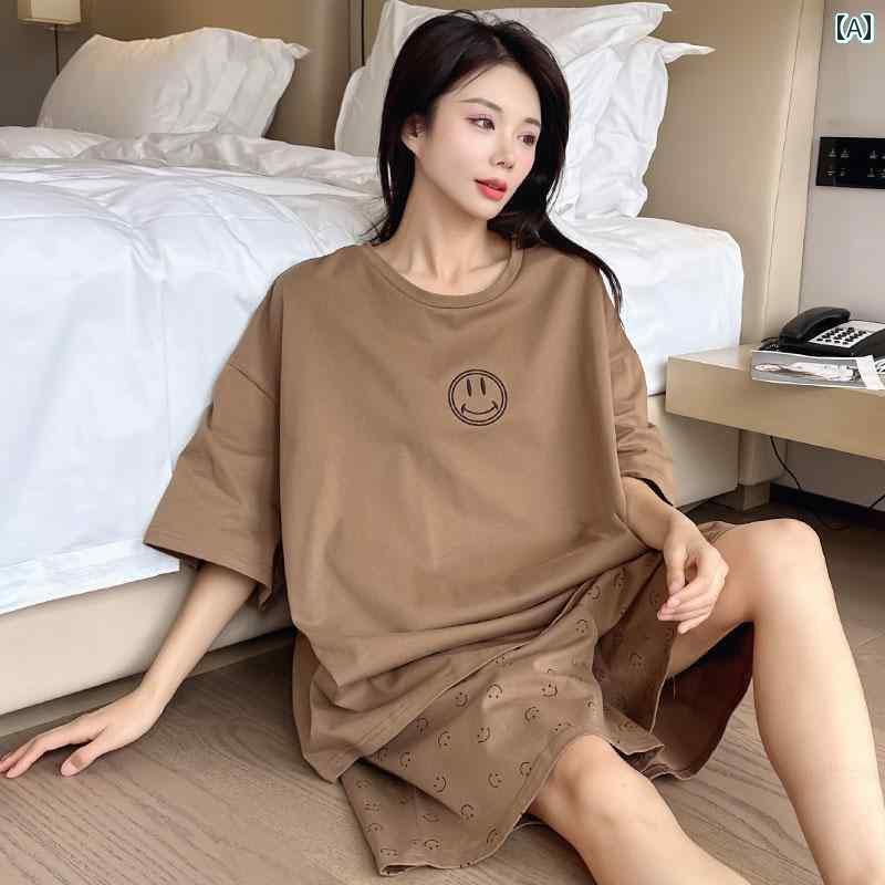 　パジャマ　レディース　上下 女性用 綿 パジャマ 2025 夏 大きいサイズ ゆったり 200 斤 太め mm 半..