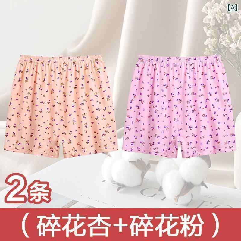 　ボクサーパンツ　下着　ショーツ 女性用 100 % コットン 下着 おばあちゃん オールコットン 大きめ ..