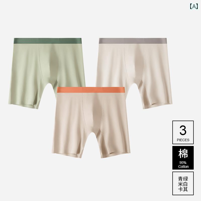 　ボクサーパンツ　下着　ショーツ スポーツ ランニング用 摩擦 防止 綿 メンズ 下...