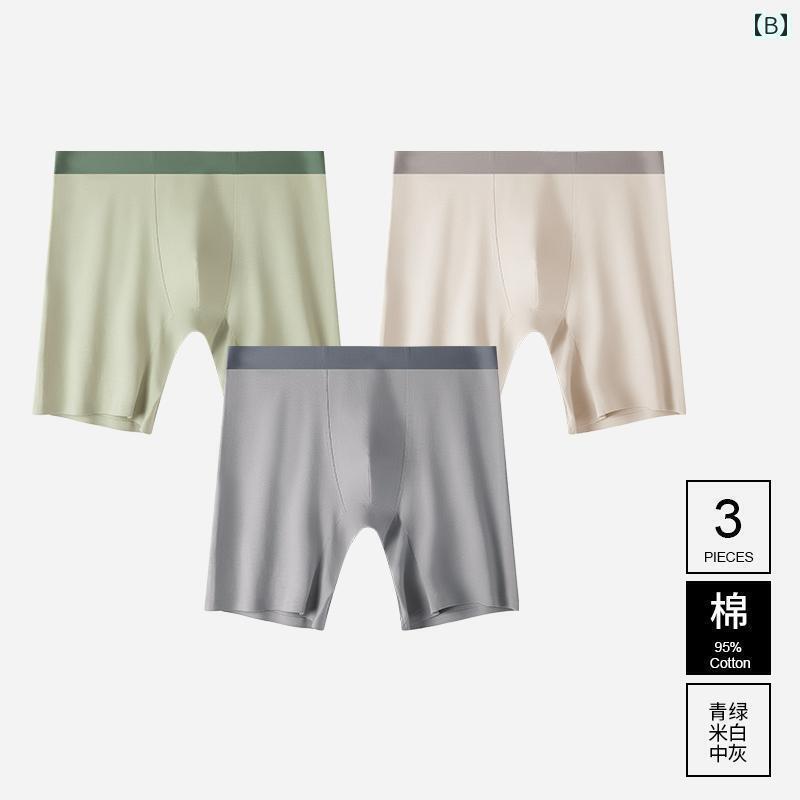 　ボクサーパンツ　下着　ショーツ スポーツ ランニング用 摩擦 防止 綿 メンズ 下...