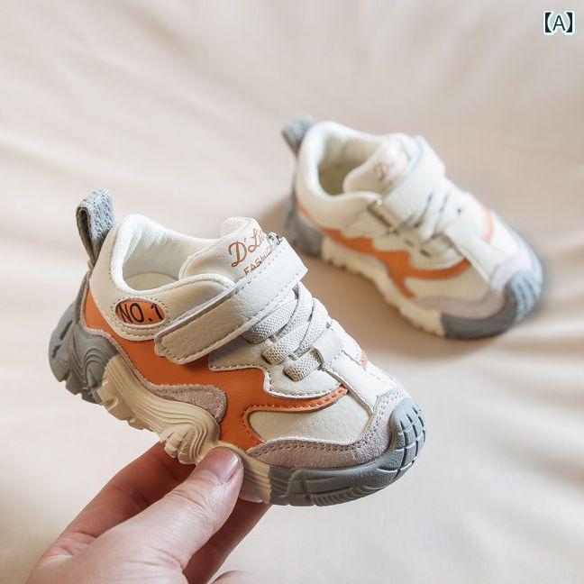 ベビー　シューズ　かわいい ベビー 学習 靴 春秋 通気性 シングル シューズ 1 ～ 2歳 3 ソフト ソール 滑り止め 女の子 小さい 男の子 スポーツ 2