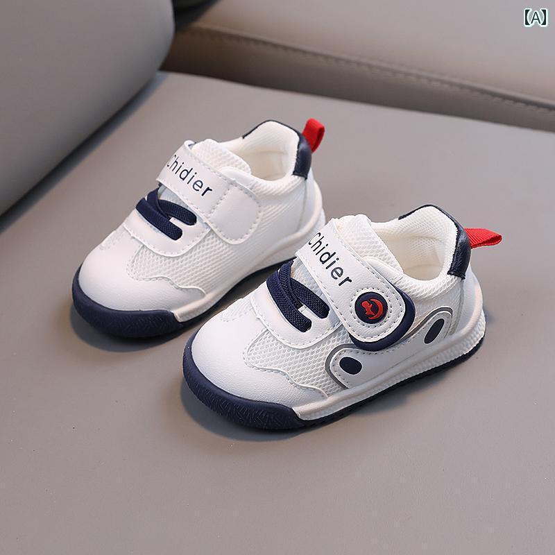 ベビー　シューズ　かわいい ベビー シューズ 1 ～ 3歳 通気性 幼児用 機能 靴 男の子 春秋用 スポーツ 女の子 滑り止め ソフト ソール