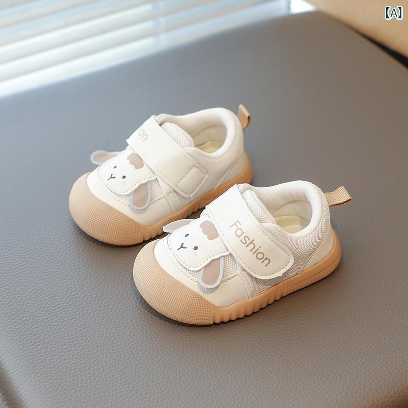 ベビー　シューズ　かわいい 男の子用 幼児 靴 ベビー シューズ 春 と 秋 幼児と 幼児向け 柔らかい ソール 013歳 メッシュ 通気性 子供用の 機能的な