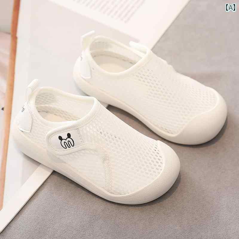 ベビー　シューズ　かわいい 子供の 柔らかい 底の 靴 ベビー 通気性 幼稚園 室内 男の子 春秋 幼児の ..