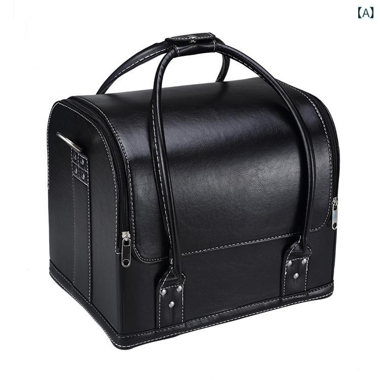 メイク　道具　セット　 プロな 大型 多層 化粧 ケース 大容量 バッグ 品 ネイルアート タトゥー マシ..