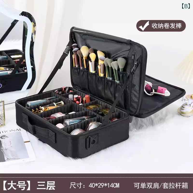 メイク　道具　セット　 Sbowen 化粧 品 バッグ 女性用 2025新 ポータブル大容量 ...