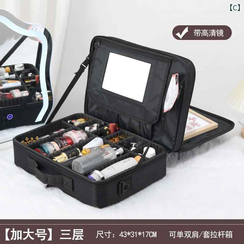 メイク　道具　セット　 Sbowen 化粧 品 バッグ 女性用 2025新 ポータブル大容量 ...