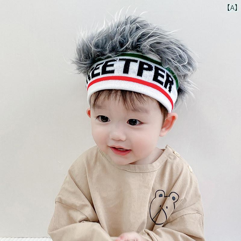 帽子　うさぎ耳　かわいい 冬 子供用 帽子 な ファッション 個性的な 男の子と 女の子 ベビー ウィッグ かわいい おもしろ カーリー