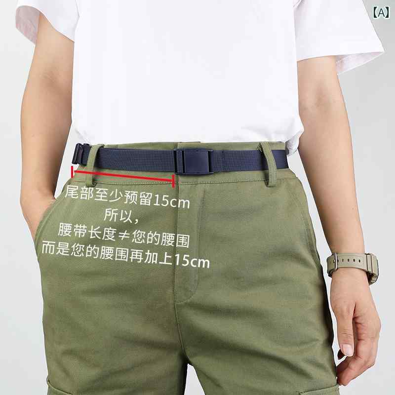 レディース　ベルト　カジュアル ジュン フェン同 色 バックル ベルトバックル フェイク ナイロン タク..