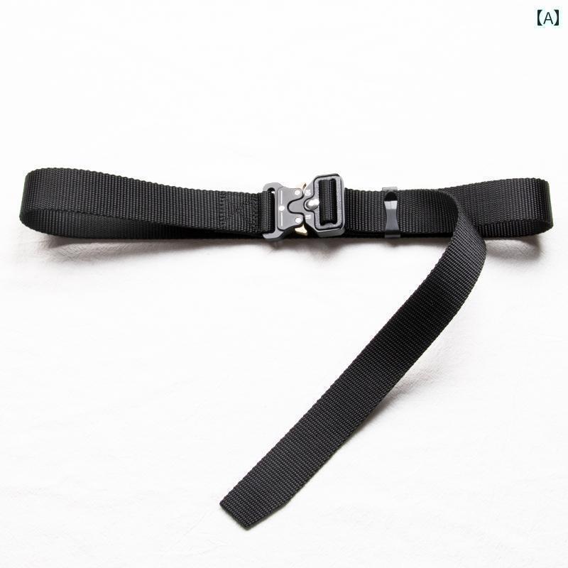 レディース　ベルト　カジュアル 3 cm コブラ バックル オーバー オール キャンバス ベルト メンズ フ..