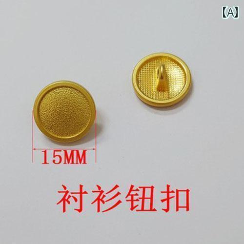 ボタン　カジュアル　アクセサリー 春夏 秋冬 制服 ボタン スーツ シャツ カジュアル コート 金 エポレット バックル スナップ