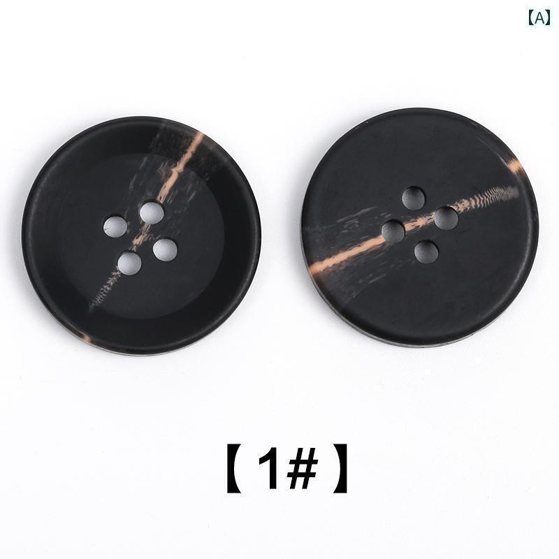 ボタン ラウンド アクセサリー ブラック カジュアル スーツ ボタン メンズ ハイエンド ジャケット レディース トップス カーディガン ホワイト
