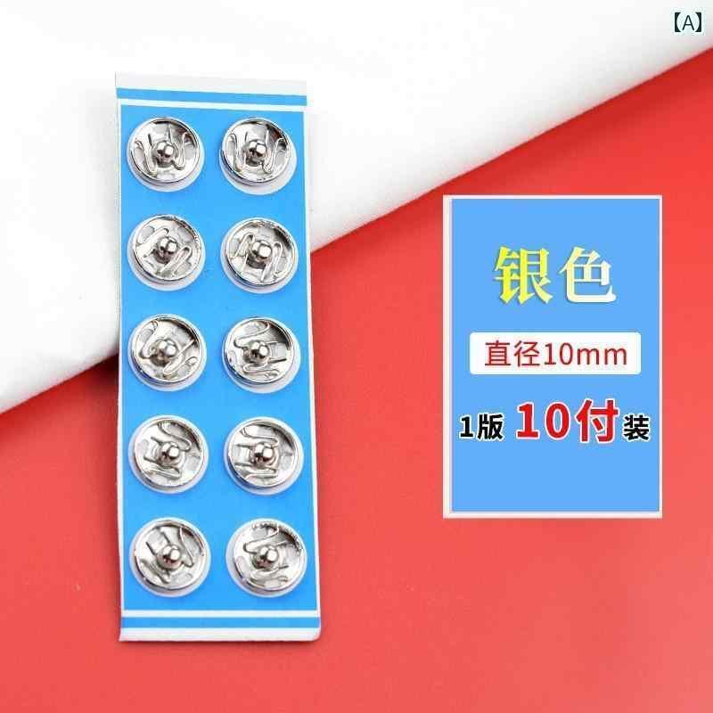 ボタン　ラウンド　アクセサリー 衣服の 袖に 付ける 小さい ソフト ボタン 両 サイドに ユニバーサル ..