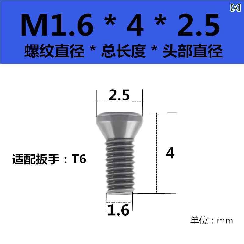 ネジ　ボルト　釘 高強度 CNC ツール ネジ / プラム ドライバー ハンドル M 25 * 6 T 8 4 10 15 バーと..