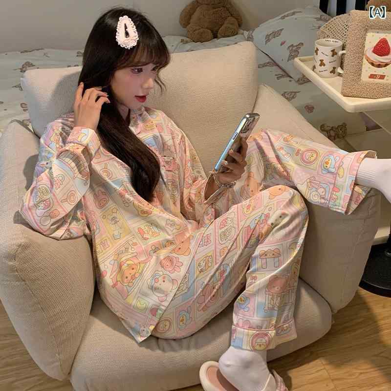 シルク　パジャマ　レディース パジャマ レディース 冷感 長袖 ズボン かわいい 2025新 シルク アウタ..