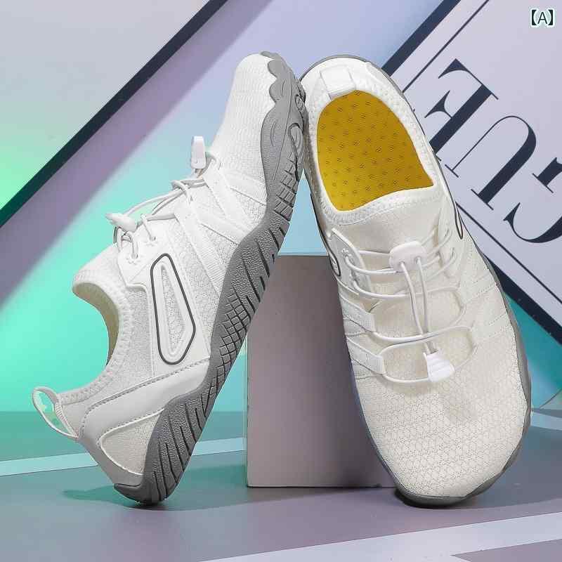 ランニング　シューズ　カジュアル 男女兼用の 裸足 シューズ 家庭用 スポーツ 滑り止め ソフト ソール..