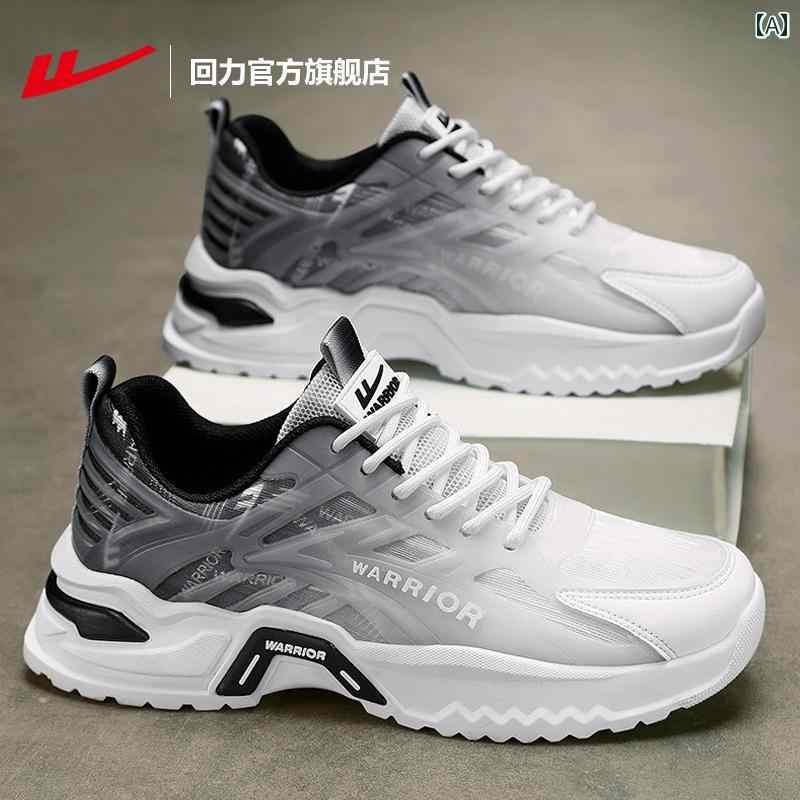 シューズ　ランニング　スポーツ Warrior 旗 艦 店 スポーツ シューズ メンズ 2025 春夏 軽量 衝撃 吸収 ランニング 厚底 ダッド(4)