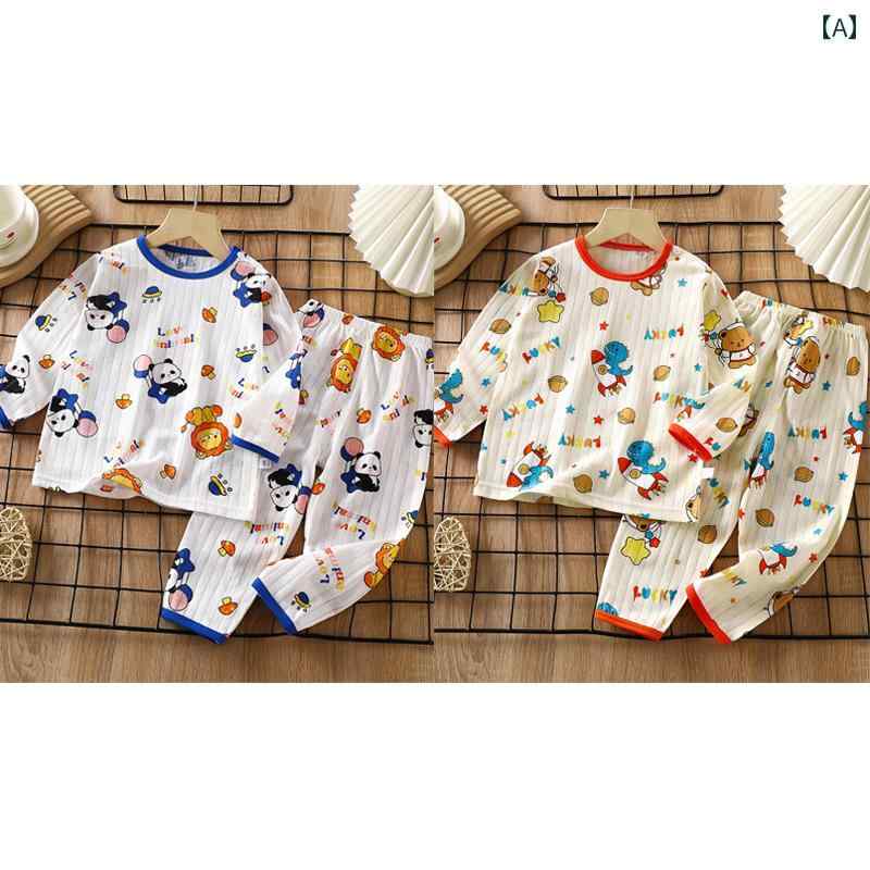 赤ちゃん　パジャマ　ベビー服 ベビー 服 スプリット スーツ A型 綿 夏 スタイル 女の子 男の子 空調 ..