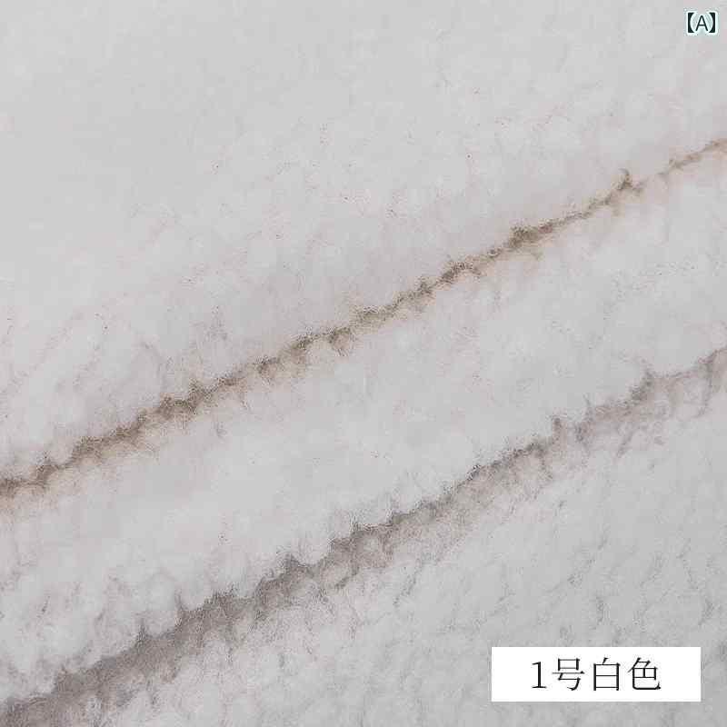 布　生地　無地　 厚手 ラムスキン コーラル フリー スコット ン スプラッシュ 暖かい 衣類の 裏地 人形 フランネル コート 生地