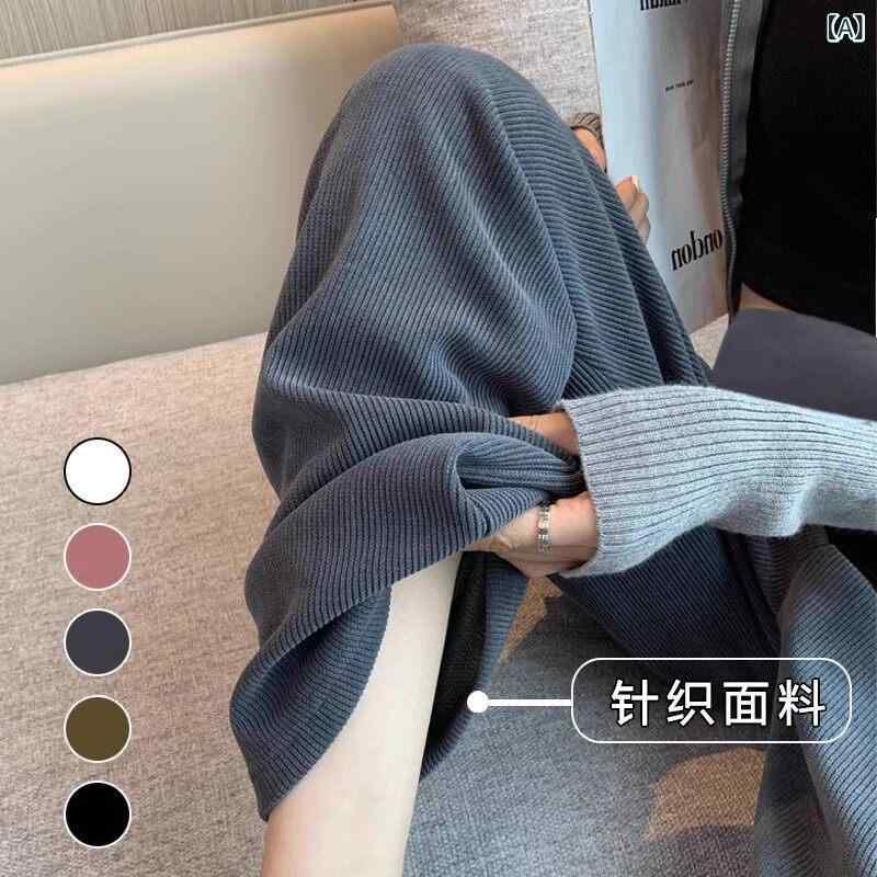 パンツ　スウェット　妊婦 妊婦 パンツ 春秋 スタイル アウター 妊娠 初期 カジュアル ワイド レッグ 大きいサイズ 春 ゆったり ストレート レギンス 春服