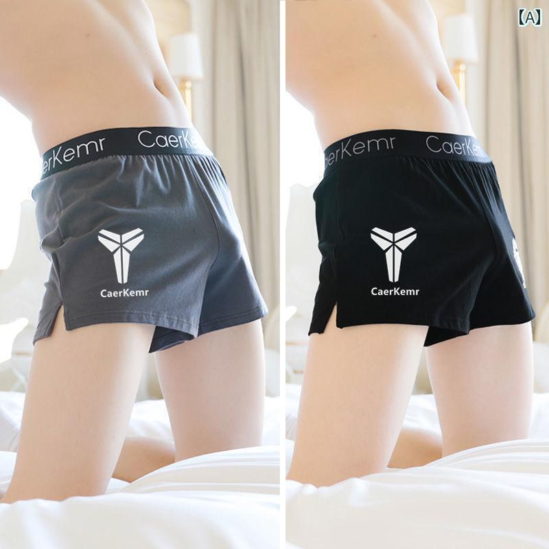 メンズ　ボクサーパンツ　下着 メンズ アロー パンツ 綿 薄手 ホーム ショーツ 大きめ サイズ パジャマ 大きいサイズ ゆったり 快適 太め 下着