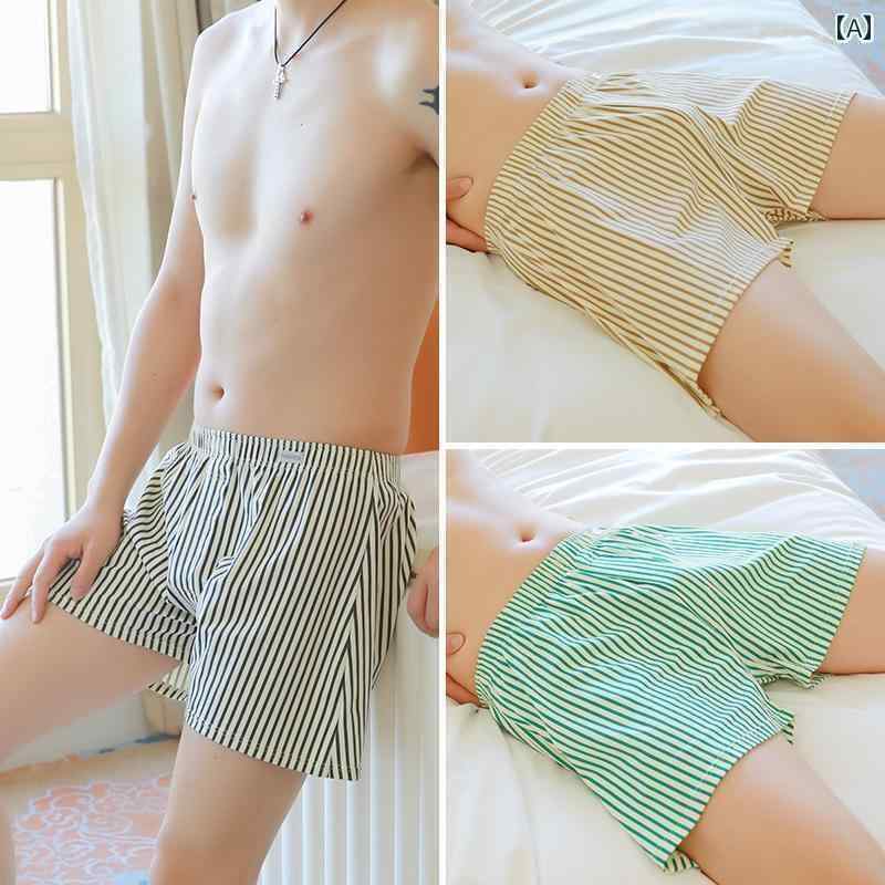 メンズ　ボクサーパンツ　下着 メンズ 下着 綿 アロー パンツ 夏 通気性 ゆったり 大きいサイズ ホーム ボクサー 快適