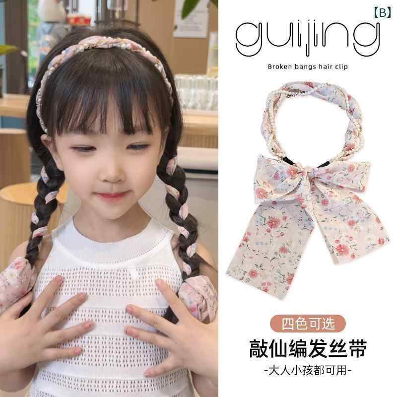 リボン　ラッピング　ギフト 子供用 スーパー フェアリー 編み込み シルクスカーフ...