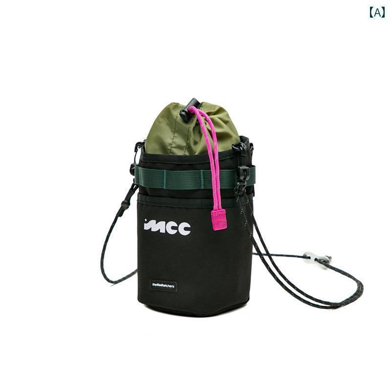 自転車　ホルダー　バッグ theMADHATcherMCC サイクリング 自転車 ヘッド ウォーターボトル バッグ 吊..