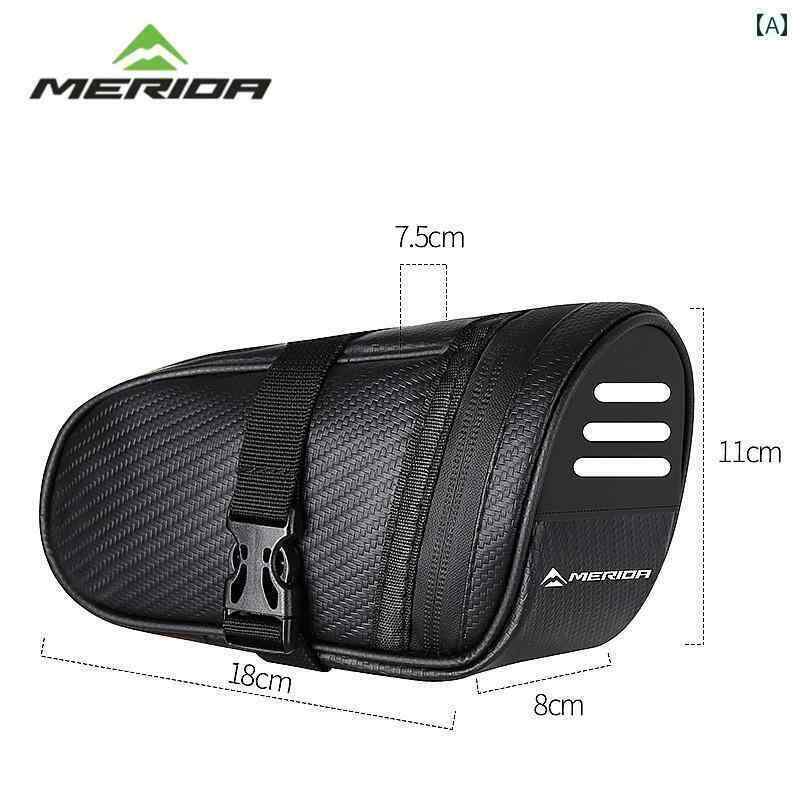マウンテンバイク　ホルダー　バッグ メリダ 自転車 テールバッグ マウンテンバイク ロード バイク シート サドルバッグ 折りたたみ ツール 収納 バッグ リア