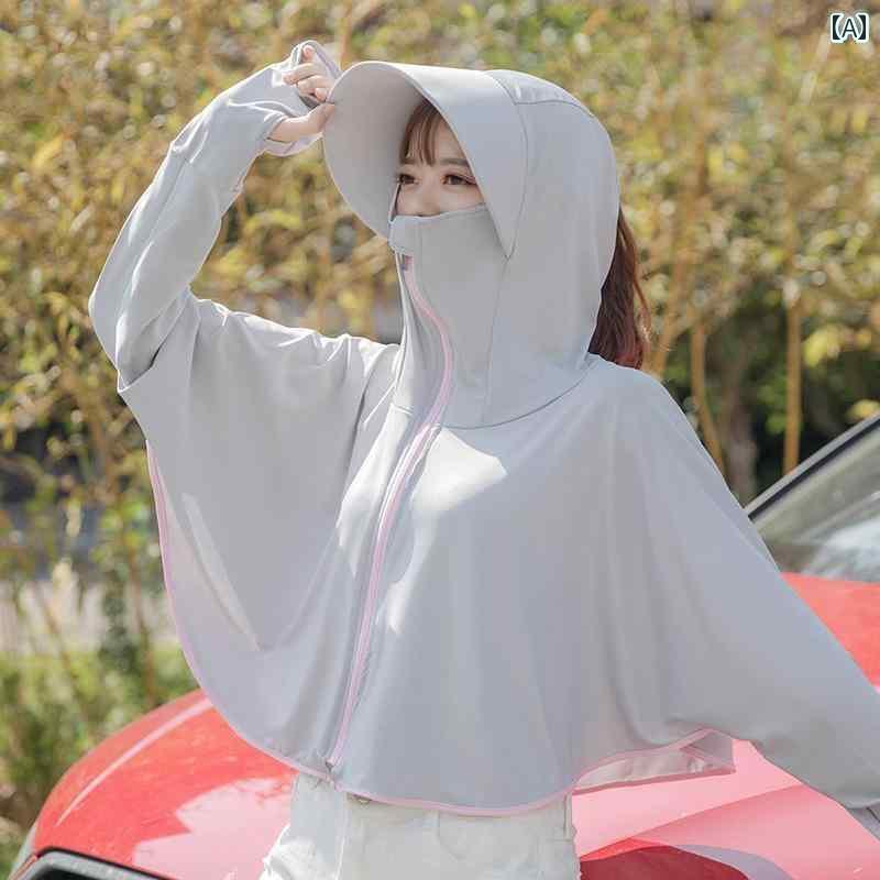 パーカー　薄手　カジュアル 冷感 日焼け防止 服 女性用 夏 2024 薄手 紫外線 防止 通気性 UPF 50 フェ..