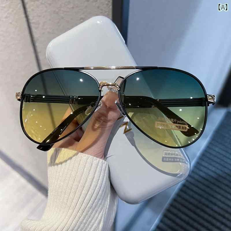 サングラス　めがね　スタイリッシュ 色が 変わる 男性用 サングラス 運転 専用 高 精 細 偏光 グラス 釣り用 アウトドア 昼夜 兼用の ヒキガエル メガネ