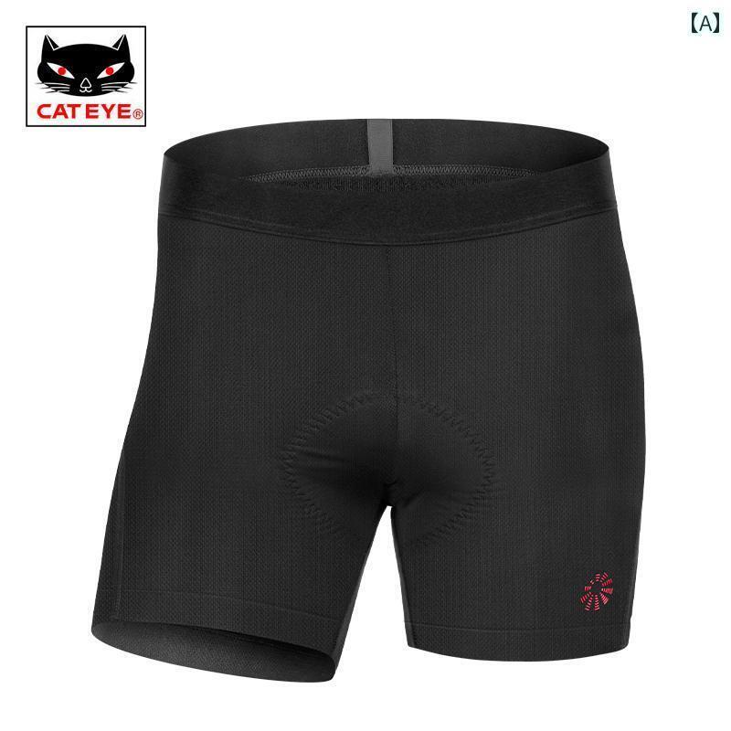 パンツ　スポーツ　ランニング CATEYE キャットアイ サイクリング アンダーウェア 男女兼用 スポンジクッション パンツ ショート パンツ長 ズボン ロード マウンテンバイク