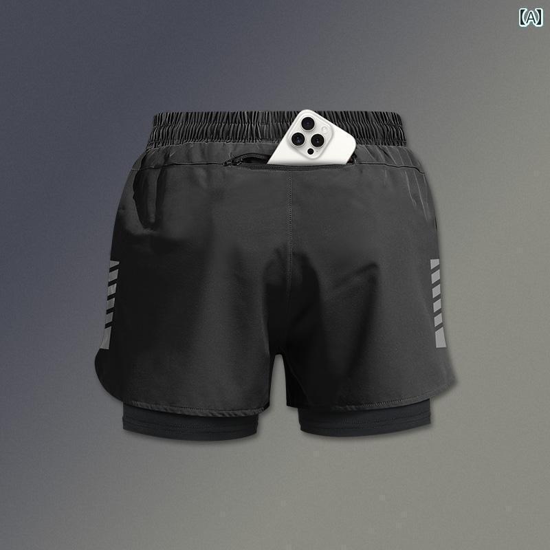 パンツ　スポーツ　ランニング サイクリング パンツ メンズ 夏 マウンテン ロード バイク 自転車 用品 ..