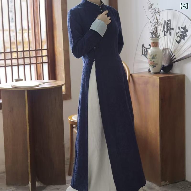 ドレス　チャイナ　レディース 価格と 韓国 商品 ステーション 2025 春秋 チャイナ ドレス 漢服 チャイ..