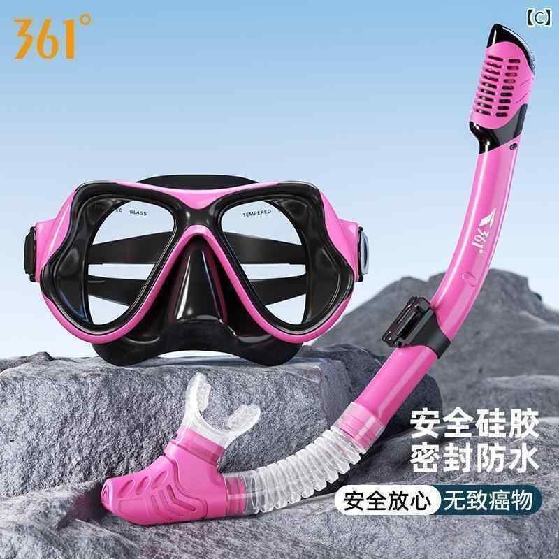 シュノーケリング ゴーグル マリンスポーツ 361 水泳 トレーニングな 呼吸 チューブ フリー スタイル 大人 水中 シュノーケリング 子供用 器具
