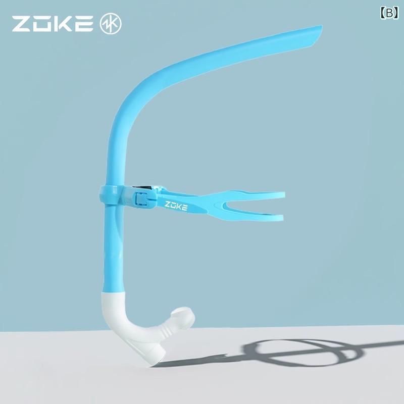 シュノーケリング ゴーグル マリンスポーツ Zoke 呼吸 チューブ 子供用 水泳 トレーニング 専用 プロ 仕様 用具 ダイビング用 器