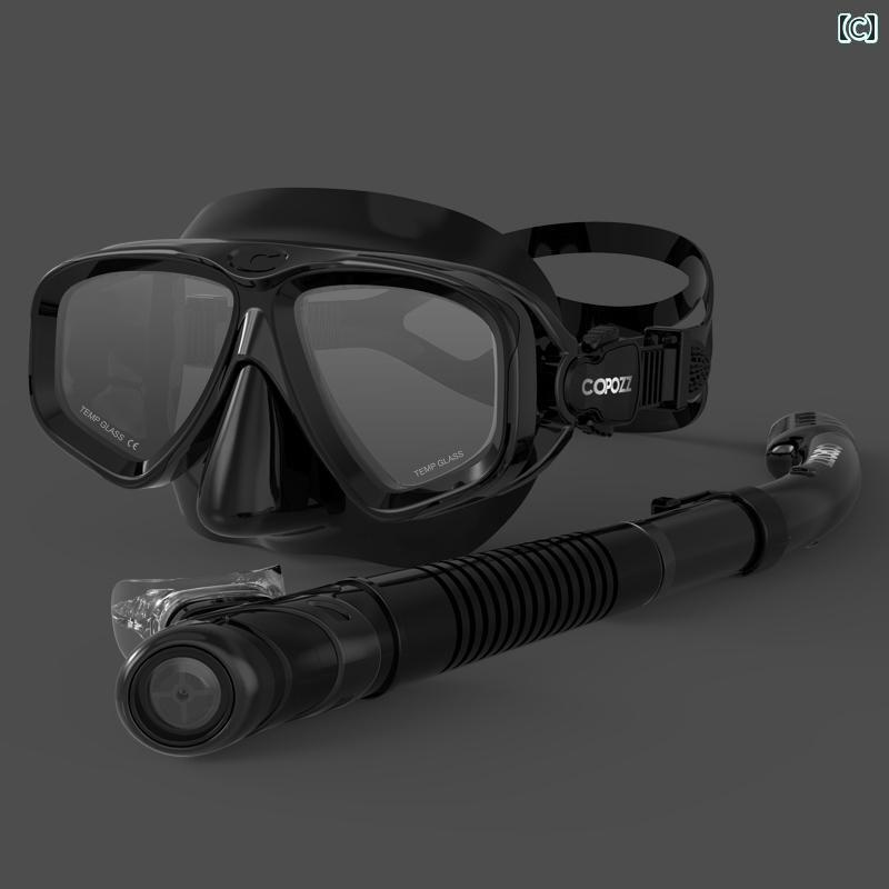 シュノーケリング ゴーグル スポーツ ドイツ製 シュノーケリング マスク サンボ 水中 ダイビング ゴーグル 呼吸 チューブ セット フル ドライ 近視用 水泳 用具